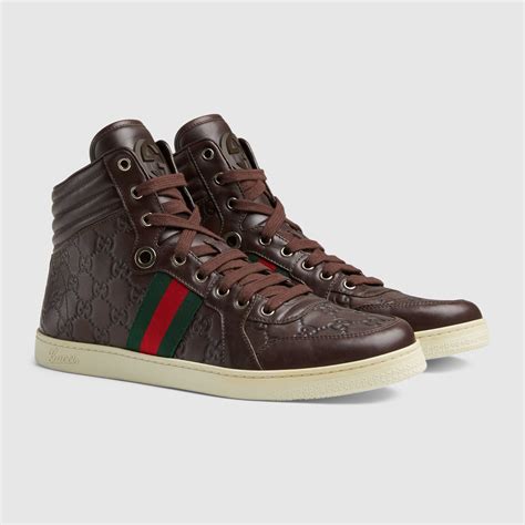 gucci high top heren sale|Gucci men's shoes.